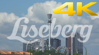 4K  Liseberg Amusement Park Gothenburg Sweden [upl. by Ellehsram]