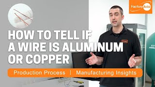 How to Identify Copper vs Aluminum Wire  DIY Material Knowledge [upl. by Odraboel45]