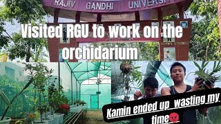 Visited RGU to work on the orchidarium BotanyDepartment [upl. by Aelegna]