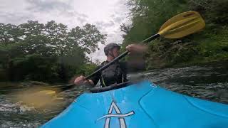 Nantahala River Roll Practice [upl. by Imim]