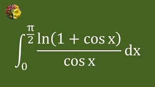 Evaluating the definite integral using Feynman favorite technique [upl. by Aneekat377]