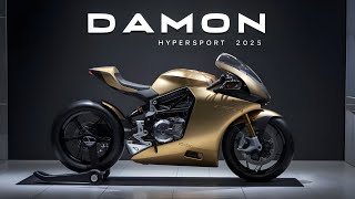 quot2025 Damon Hypersport The Future of Electric Motorcycles Revealedquot [upl. by Nagad497]