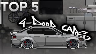 TOP 5 4DOOR CARS  TOP 5 WEEK 10 [upl. by Adnuhsed]