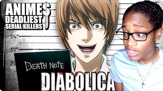 LIGHT YAGAMI Animes Deadliest Serial Killer 2 Cj Dachamp Reaction [upl. by Mukul]