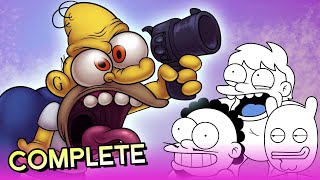 Oney Plays Simpsons Games Complete Series Fan Edit [upl. by Ng894]