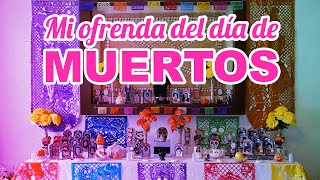 Ofrenda del día de muertos en México [upl. by Veneaux]