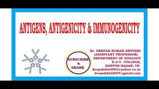 ANTIGENS ANTIGENICITY IMMUNOGENICITY [upl. by Roberta514]