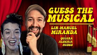 LinManuel Miranda Plays Guess The Musical [upl. by Brandes]