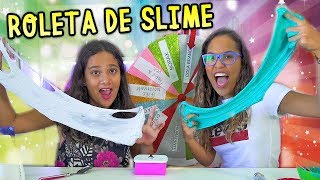 ROLETA MISTERIOSA DE SLIME 2 Mystery Wheel Of Slime Challenge  JULIANA BALTAR [upl. by Aniretake]