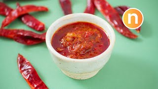 Malaysian Hot and Spicy Condiment  Sambal Nyonya Cooking [upl. by Wampler429]