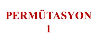 Permütasyon Konu Anlatımı 1  10Sınıf Matematik  TYTAYT [upl. by Anala913]