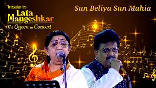 Sun Beliya • Lata Mangeshkar amp SP Balasubhramanyam • The Queen In Concert • An Era In Evening • 1997 [upl. by Asil]