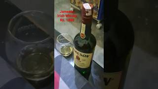 Jameson Irish whiskey Rs 1800 jameson irish irishwhiskey bestwhiskey gurugram liquor [upl. by Haziza792]