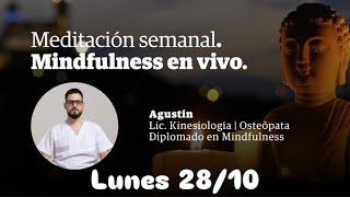 🧘🏻‍♂️Meditamos juntos  Atención plena en la respiración🧘🏻‍♀️ [upl. by Yggep48]