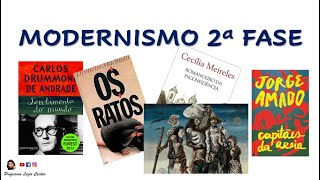 SEGUNDA FASE DO MODERNISMO BRASILEIRO [upl. by Adnertal]