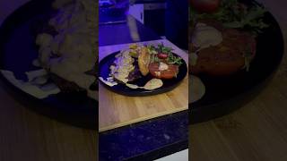 Rib Eye Steak Well done easyrecipe steak ribeye ribeyesteak tomato [upl. by Aciemaj]