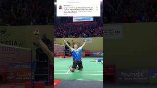 Sabar Karyaman GutamaMoch Reza Pahlevi Indonesia Open 2024 badmintonhighlights indonesiaopen2024 [upl. by Iman]