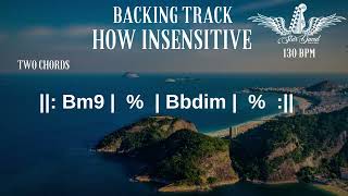 Backing Track Bossa Two Chords in Bm amp Bbdim [upl. by Moshe]