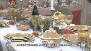 FEUILLETON  Dans le Vaucluse la tradition de Noël se met à table [upl. by Nerol]