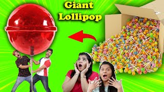 We Made Worlds Biggest Lollipop  World Record Broken  Hungry Birds [upl. by Allac]