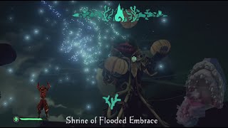 how to do Shrine of Flooded Embrace and its 5 Secret Journals Sea of Thieves [upl. by Witha296]