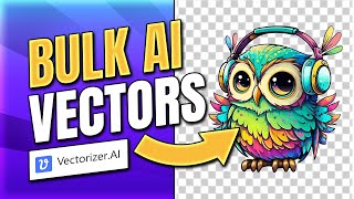 How to Vectorize your Ai Art in BULK🤯 MyDesigns Tutorial [upl. by Sanjay]