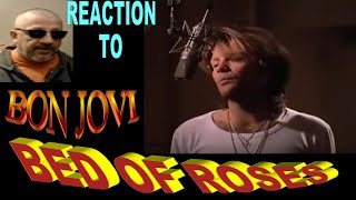 Bon Jovi  Bed Of Roses Official Music Video  Reaction [upl. by Annawek767]