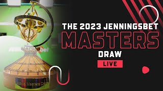 THE 2023 JENNINGSBET WORLD SENIORS MASTERS DRAW LIVE [upl. by Soinski]