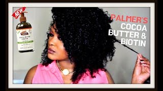 PALMERS COCOA BUTTER amp BIOTIN STYLING NECTAR GEL  WASH amp GO [upl. by Nahtaj]