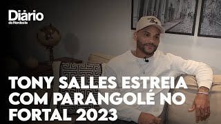 Tony Salles estreia com Parangolé no Fortal 2023 [upl. by Angell]