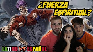 ESPAÑOLES REACCIONAN A DRAGON BALL LATINO VS ESPAÑOL ⚡ LA MUERTE DE GOHAN DEL FUTURO⚡TRUNKS SSJ1⚡ [upl. by Orutra]