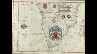 1520 Original Atlas Map Fernão Vaz Dourado  16thcentury Cartography [upl. by Nosiaj]