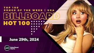 Billboard Global 2024 Top 100 Billboard 2024 Top Songs This Week [upl. by Rozalin]