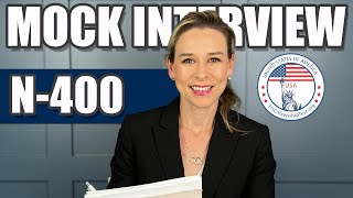 2024 US Citizenship Mock Interview  N400 Interview Simulation [upl. by Adnik]