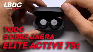 JABRA ELITE ACTIVE 75t Análisis y Opinión [upl. by Nylhsa]