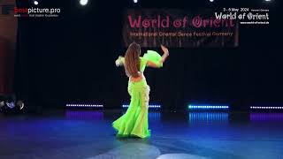 Alisha Amal 1Tabla auf World of Orient 2024  Bellydance [upl. by Sarid]