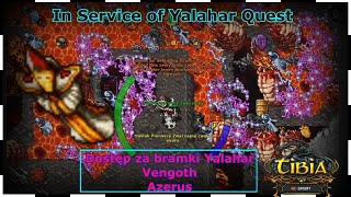 In Service of Yalahar Quest Cały QUEST Dostęp za bramki Yalahar Vengoth Azerus  TIBIA [upl. by Ramirol]