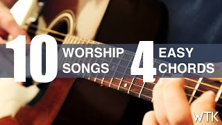 Worship Songs 2023 Easy Chords for Guitar [upl. by Mariande]