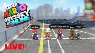 MARIO ODYSSEY HIDE N SEEK LIVE🔴 [upl. by Neraa]