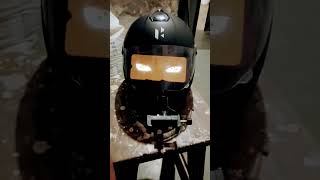 Helmet eyes show😇 shortvideo shorts [upl. by Enicar]