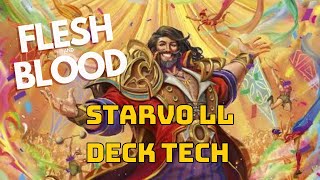 Flesh amp Blood STARVO LL DECK TECH [upl. by Haney]