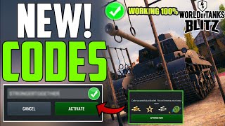 NEW CODES⚠️World Of Tanks Blitz Bonus Codes  WOT Blitz Codes  wot Codes 2024 [upl. by Bass197]