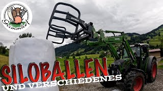 FarmVLOG291  Siloballen stapeln [upl. by Penrod]