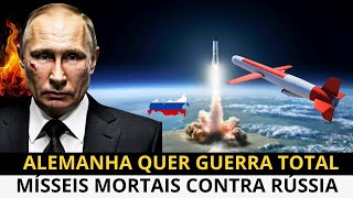 GUERRA TOTAL Mísseis Hipersônicos de Alemanha e EUA Direcionados à Rússia [upl. by Uyr314]