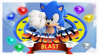 Sonic 3D Blast DX Full Playthrough All Chaos Emeralds Super Sonic [upl. by Nol450]