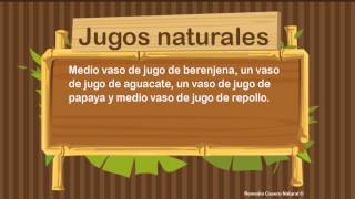 Jugo natural para la artritis [upl. by Claudelle]