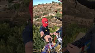 🕷️Puenting SPIDERMAN🙌🏼 [upl. by Season]