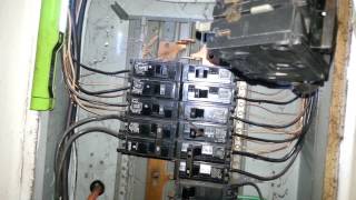 Replacing over heating 100 amp Circuit breaker [upl. by Loree]