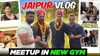 Jaipur ka Sabse Bada Gym 😱  Buying New Car 🚗  Aadi Nagar Vlogs [upl. by Erdua]