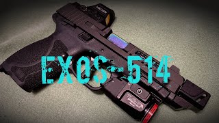 EXOS514 Compensator MampP  FAXON FIREARMS [upl. by Inalan]